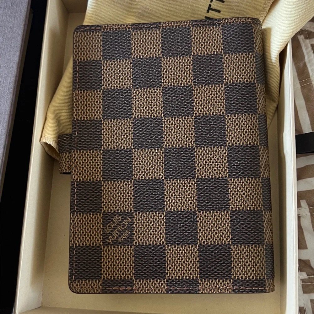 Agenda wallet Louis Vuitton damier ebene - Picture 2 of 11